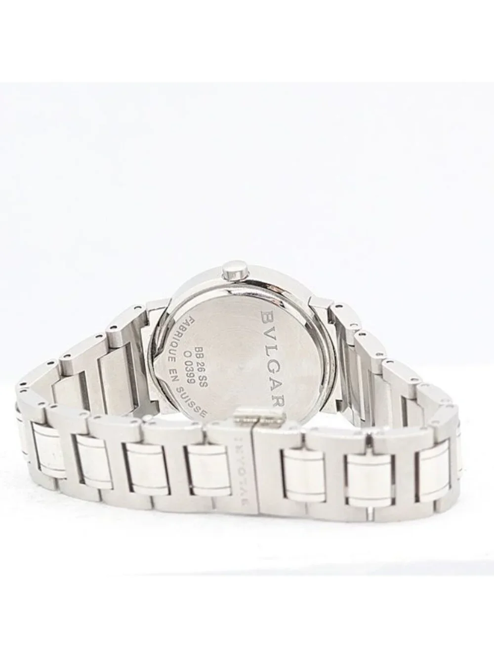 Bvlgari Quartz Date Black Dial Watch